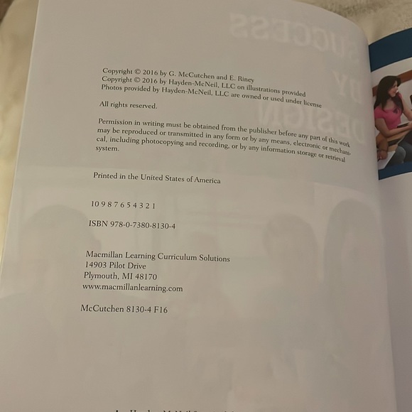 success by design fourth edition textbook - Picture 3 of 3